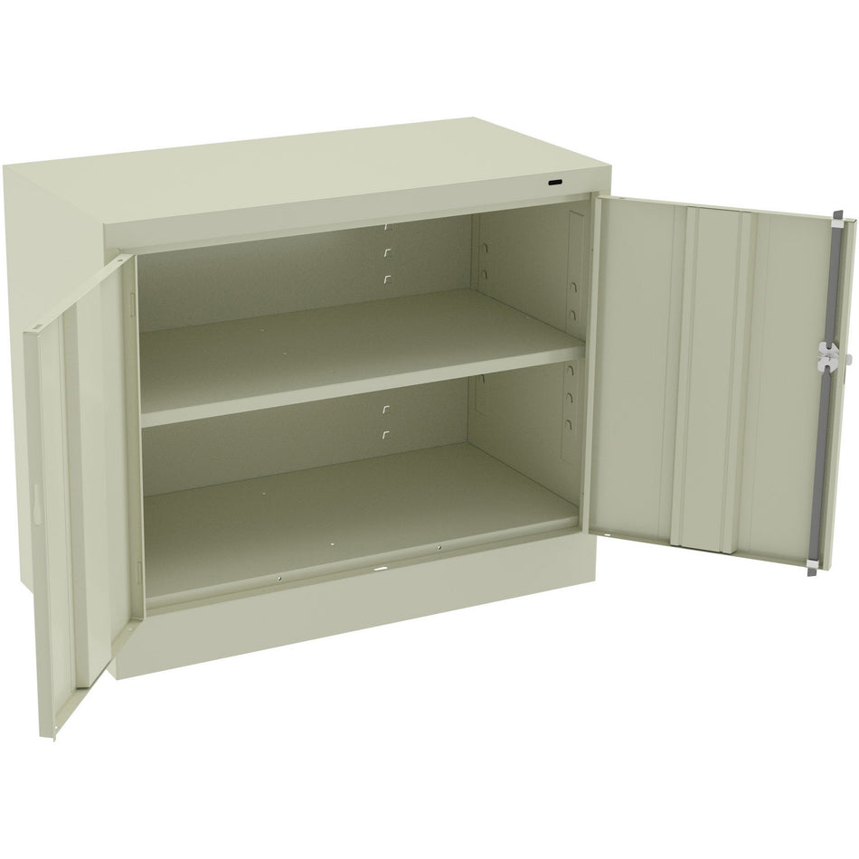 Tennsco 30" High Deluxe Desk Height Cabinet - Assembled, 3018