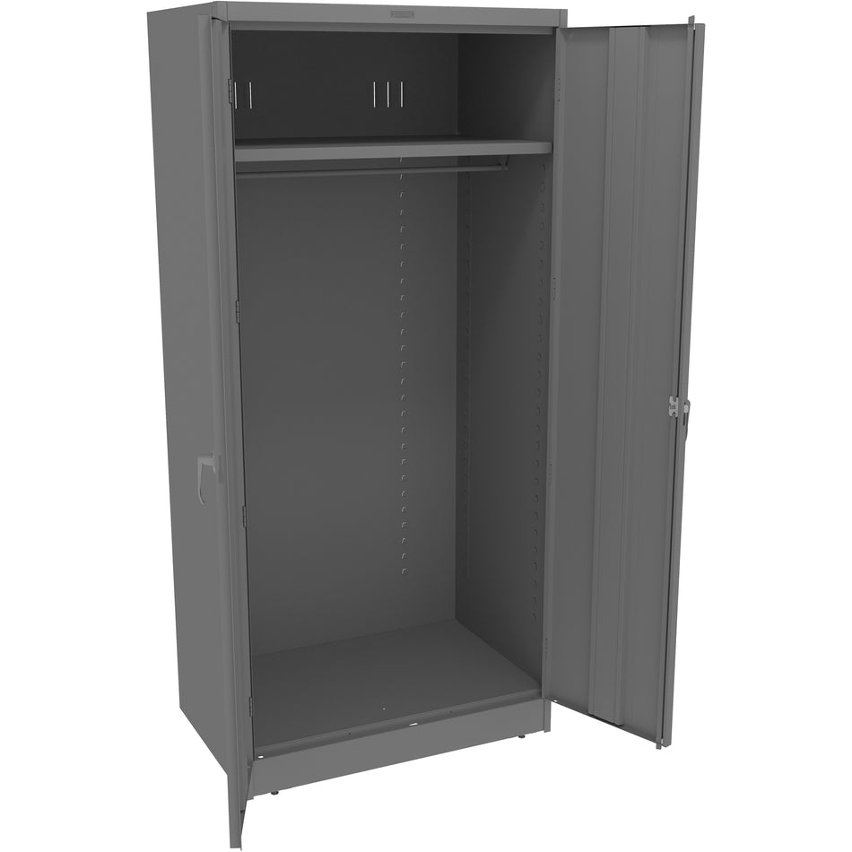 Tennsco 78" High Deluxe Wardrobe Cabinet - Assembled, 7824W