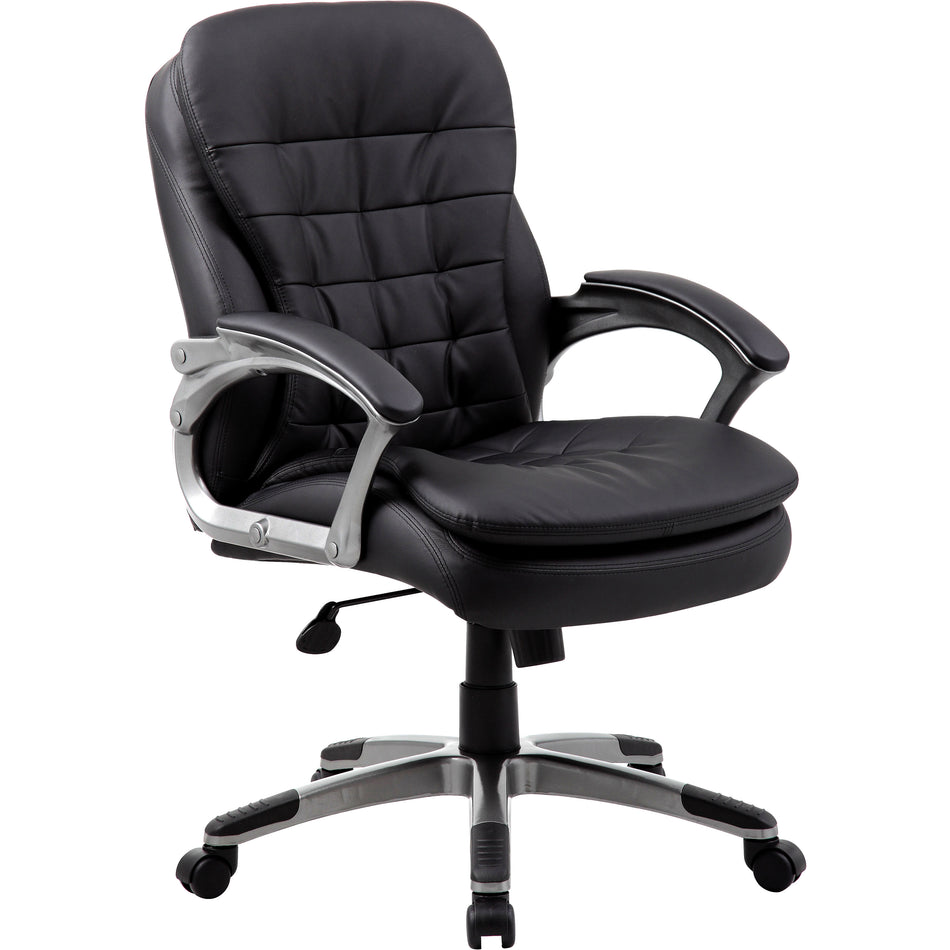 Executive Mid Back Pillow Top Chair, B9336