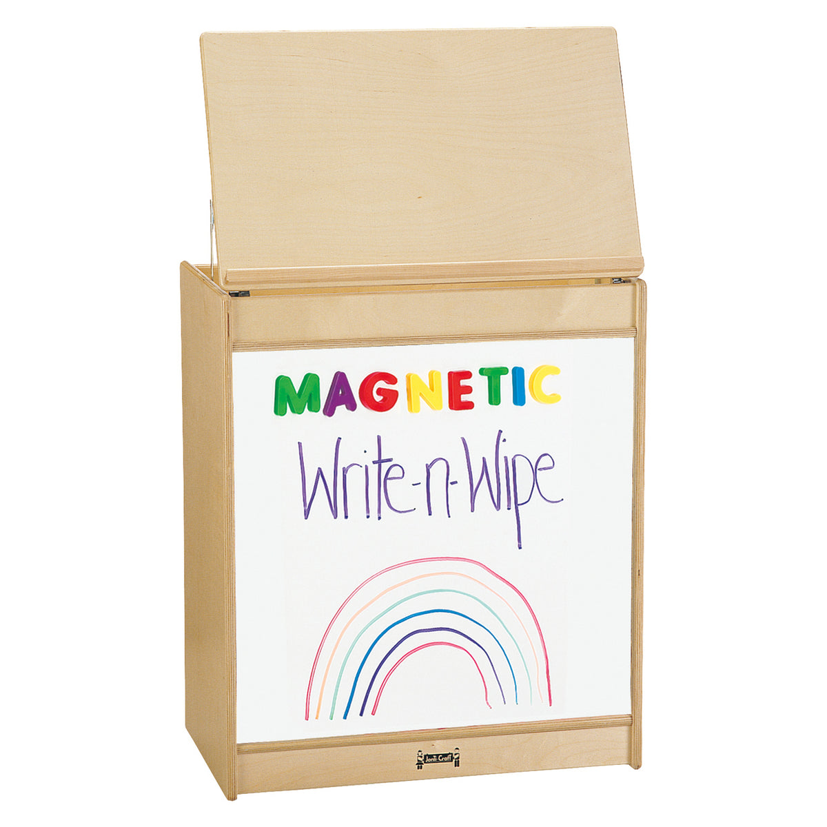 0543JCMG, Jonti-Craft Big Book Easel - Magnetic Write-n-Wipe