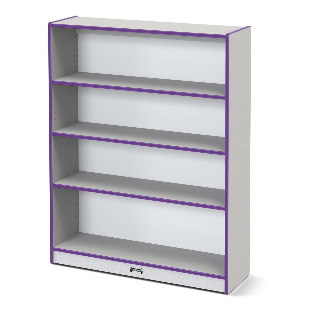 0971JC004, Rainbow Accents Standard Bookcase - Purple