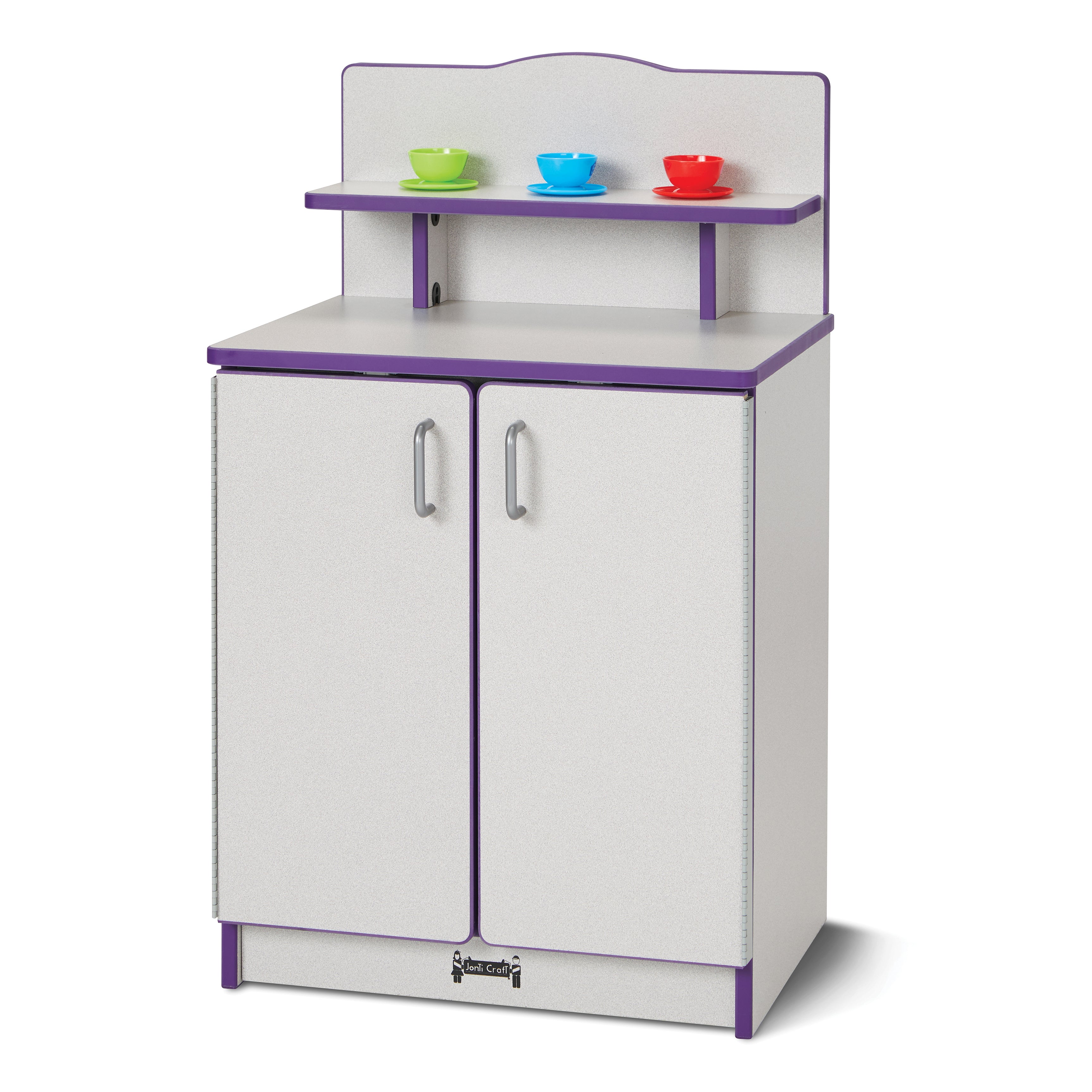 2407JCWW004, Rainbow Accents Culinary Creations Kitchen Cupboard - Purple