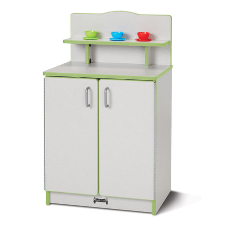 2407JCWW130, Rainbow Accents Culinary Creations Kitchen Cupboard  - Key Lime Green