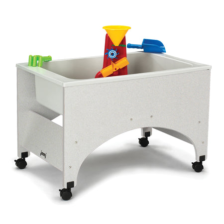 2857JC000, Rainbow Accents Space Saver Sensory Table  - Gray