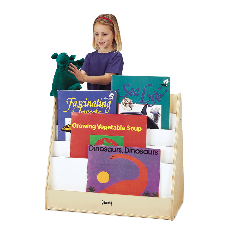 3501JC, Jonti-Craft Double-Sided Multi Pick-a-Book Stand - Mobile