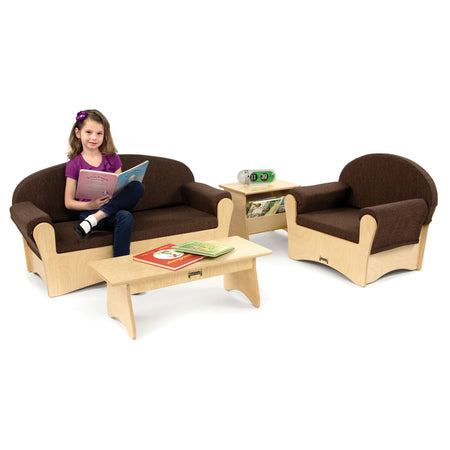 3772JC, Jonti-Craft Komfy Sofa + Chair Set