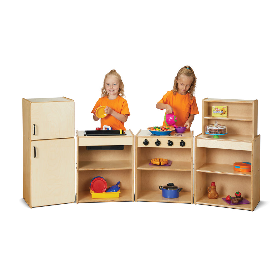7080YT, Young Time Play Kitchen 4 Piece Set