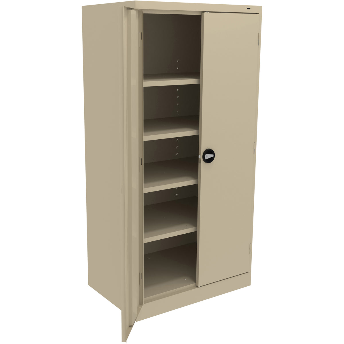 Tennsco 72" High Standard Traditional Recessed Handle Cabinet - Assembled, 7224RH