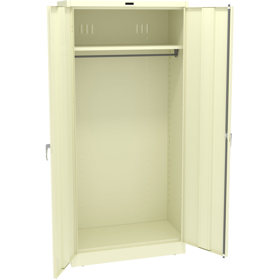 Tennsco 78" High Deluxe Wardrobe Cabinet - Assembled, 7818W