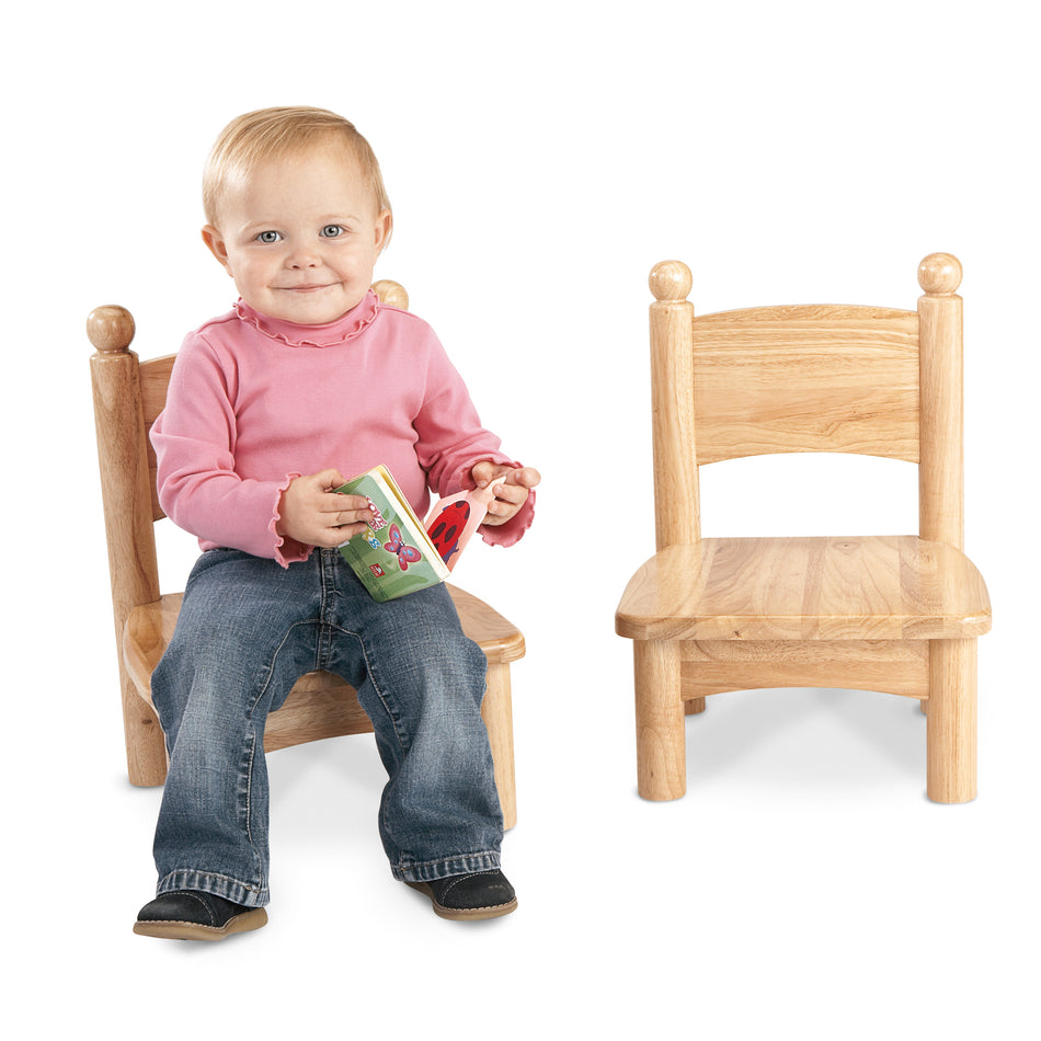 8947JC2, Jonti-Craft Wooden Chair Pairs - 7" Seat Height