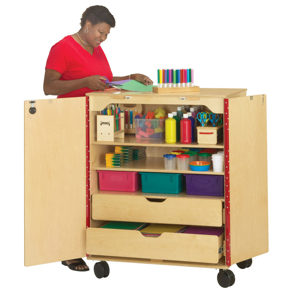 9510JC, Jonti-Craft Supply Cabinet