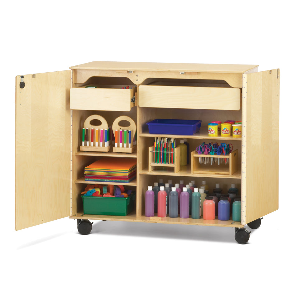 9511JC, Jonti-Craft Mega Supply Cabinet