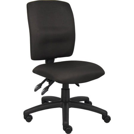 Multi-Function Fabric Task Chair, B3035-BK