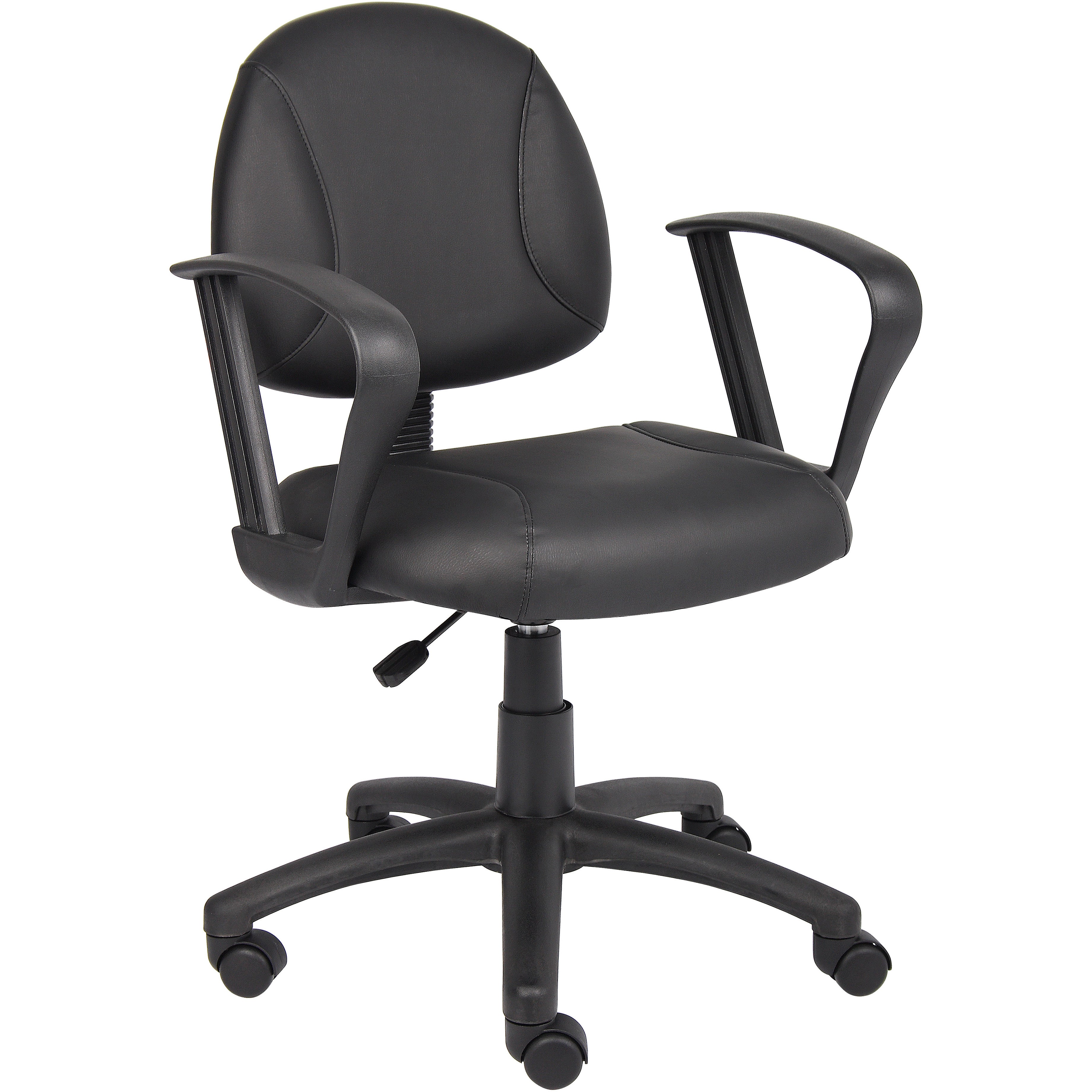 Black Posture Chair with Loop Arms, B307