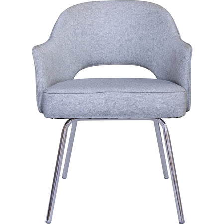 Grey Linen Guest Chair, B489C-GR