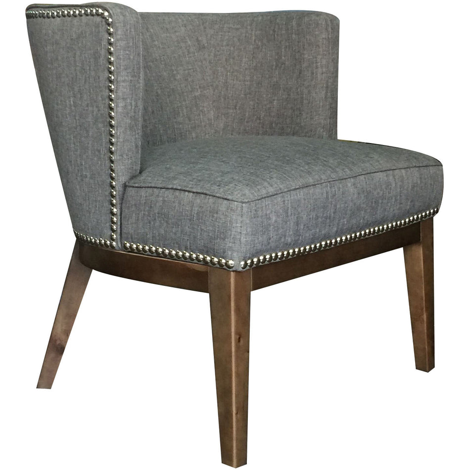Ava guest, accent or dining chair - Medium Grey, B529DWS-MG