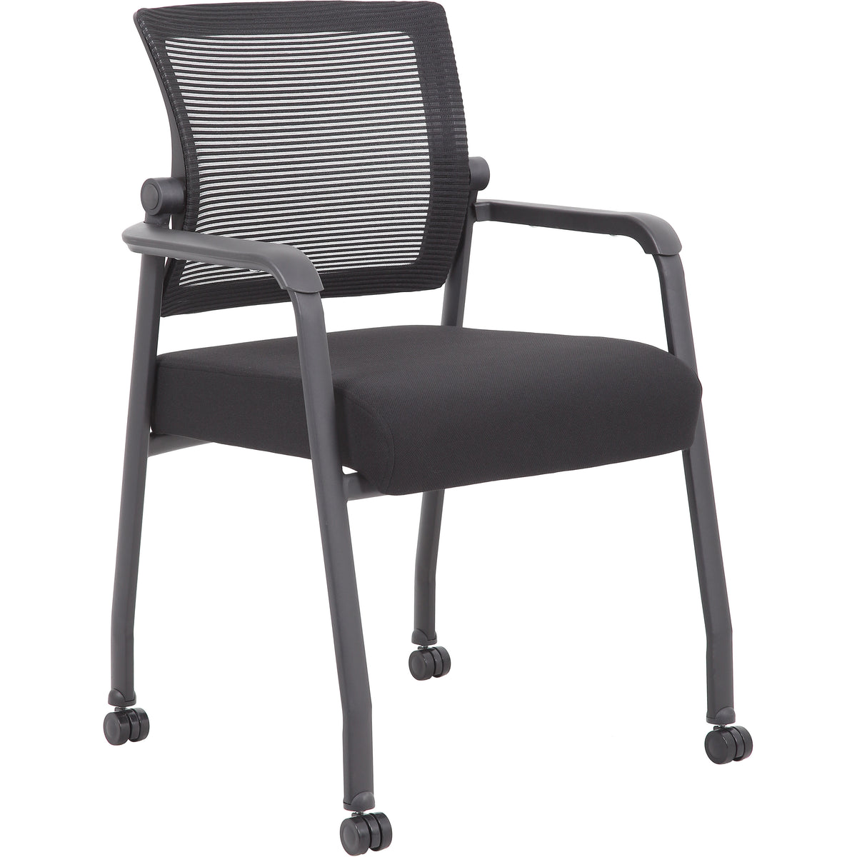 Mesh 4-Legged Guest Chair, B6889R-BK