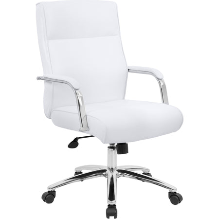 Modern Executive Conference Chair - White, B696C-WT