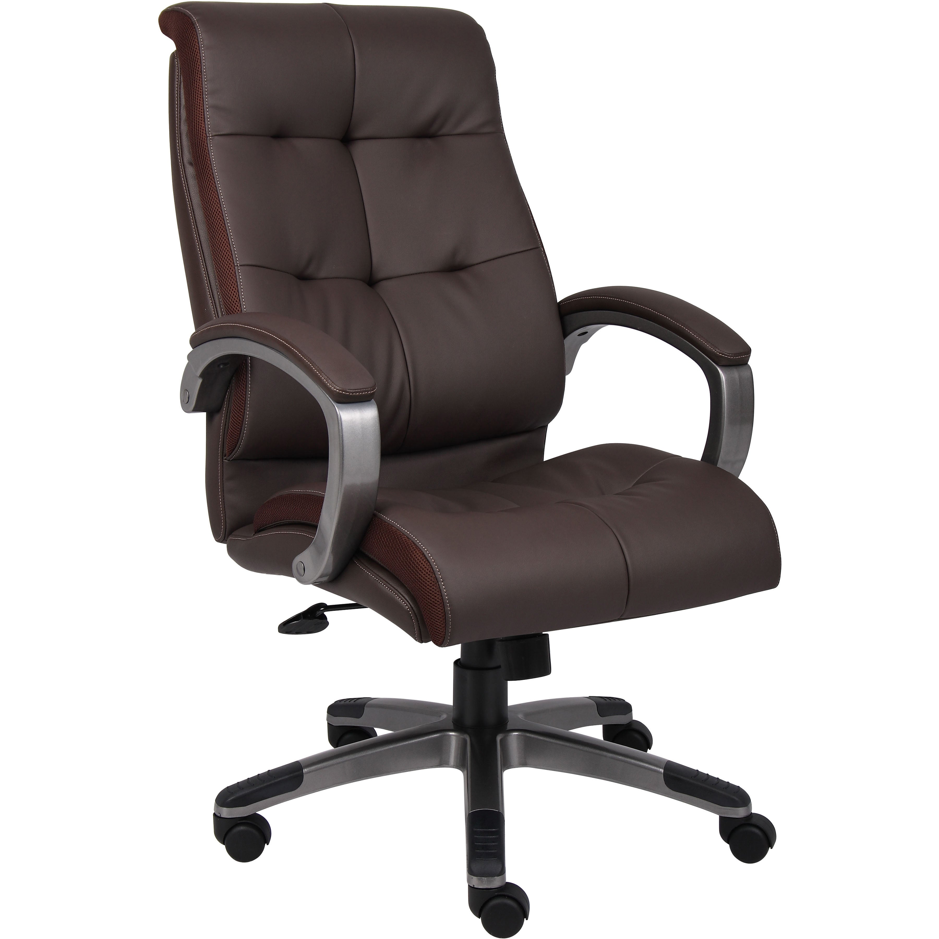 Double Plush High Back Executive Chair, B8771P-BN