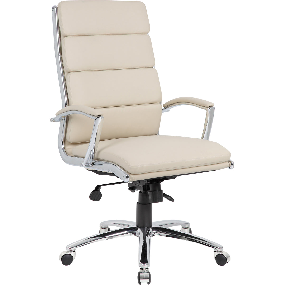 Executive CaressoftPlus Chair with Metal Chrome Finish, B9471-BG
