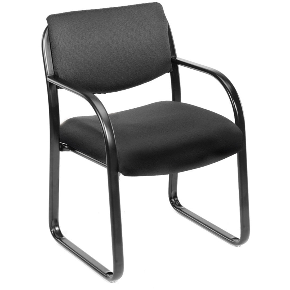 Black Fabric Guest Chair, B9521-BK