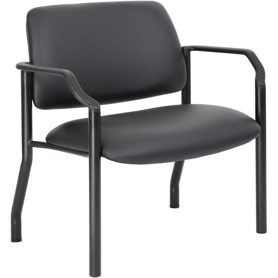 Antimicrobial Guest Chair, 500 lb. weight capacity, B9591AM-BK-500