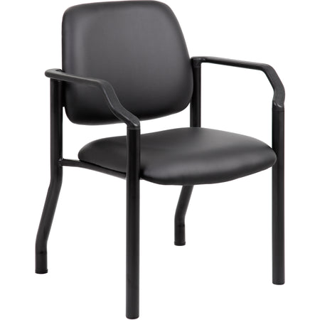 Antimicrobial Guest Chair, 300 lb. weight capacity, B9591AM-BK