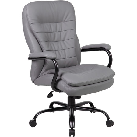 Heavy Duty Double Plush CaressoftPlus Chair - 400 Lbs., B991-GY
