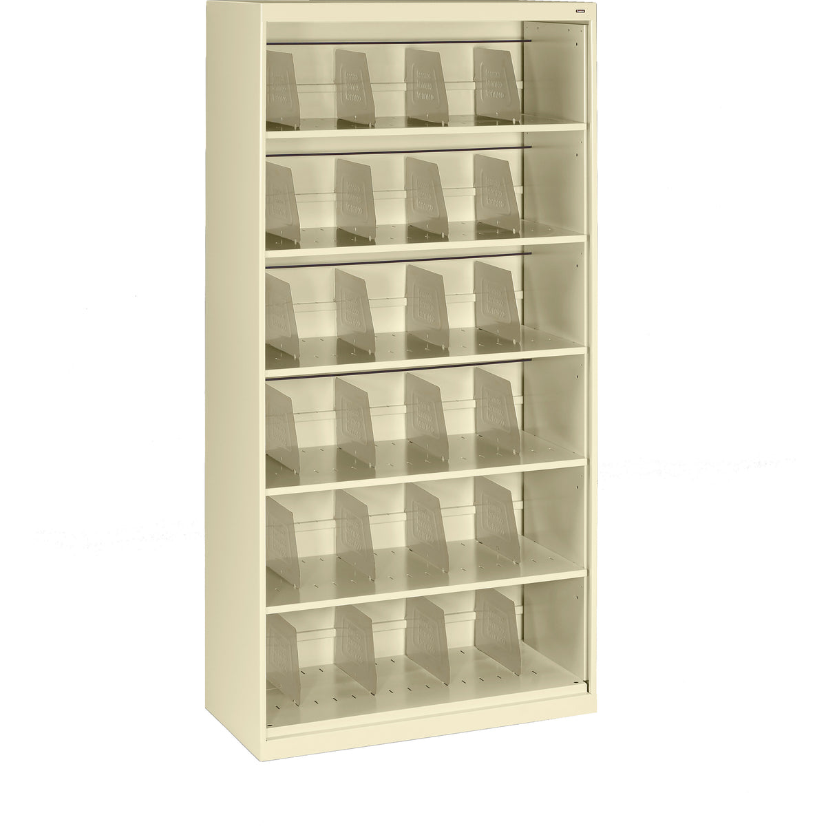 Tennsco Six-Shelf Fixed Shelf Lateral File - Open Style, FS360