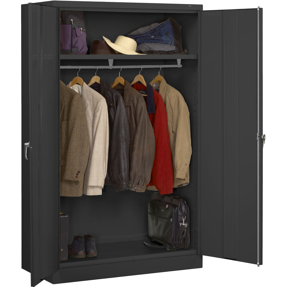 Tennsco 78" High Jumbo Wardrobe Cabinet - Assembled, J2478SUW