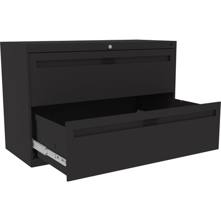 Tennsco 42" Wide Two-Drawer Lateral File with Fixed Drawer Fronts, LPL4224L20