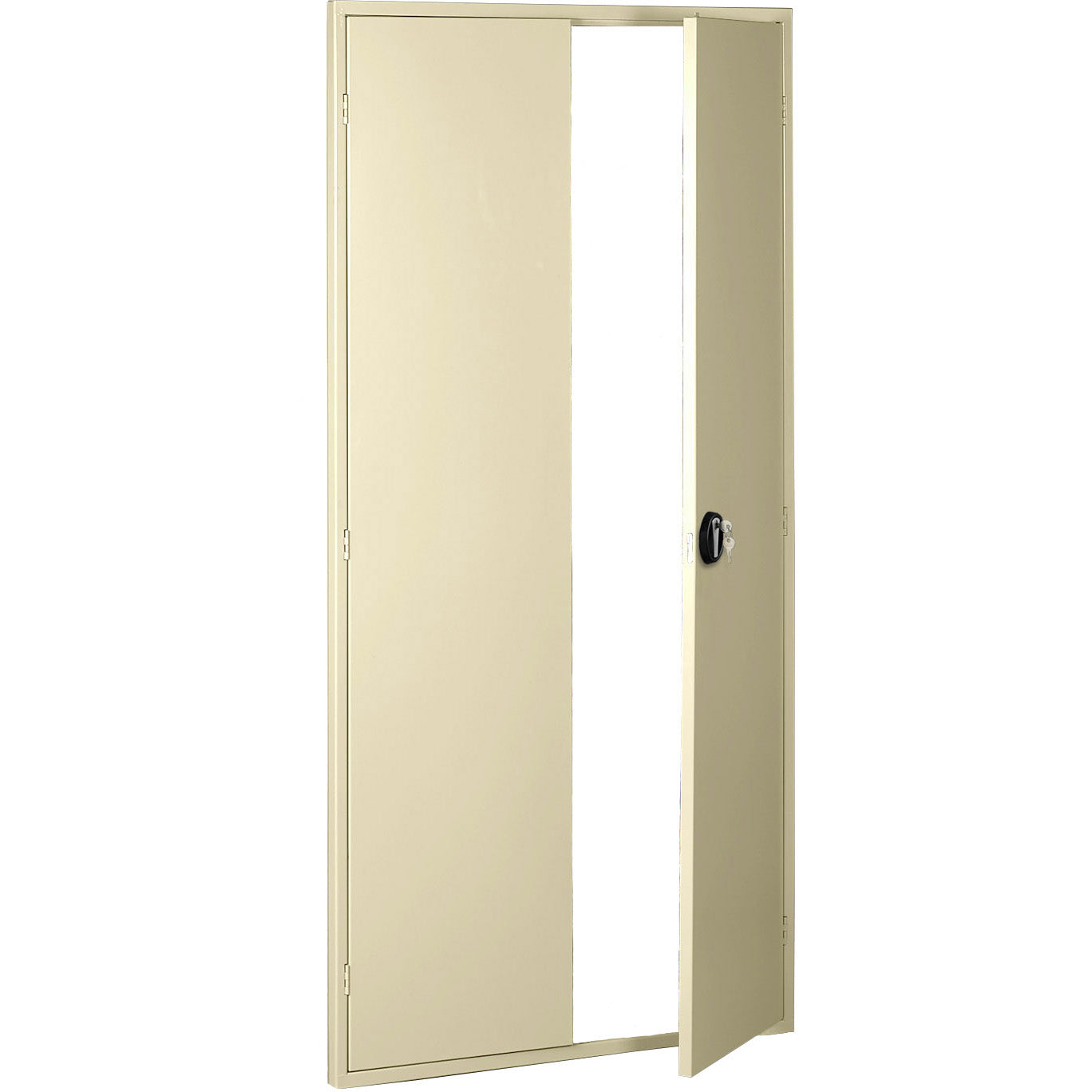 Tennsco Hinged Doors with Extended Frames for Imperial Shelving, LTHD-4876RHD