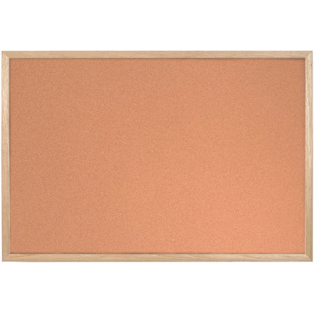 MC070012010 Cork Push Pin Bulletin Board, 24" x 36", Pine Wood Frame, Wall Mount Kit Included by MasterVision
