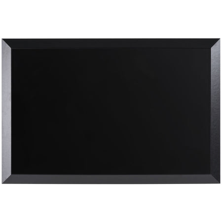 MM14151620 Kamashi Easy Clean Magnetic Wet Erase Black Board with Mounting Kit for Home Wall Decor, 36" x 48", Black Frame by MasterVision