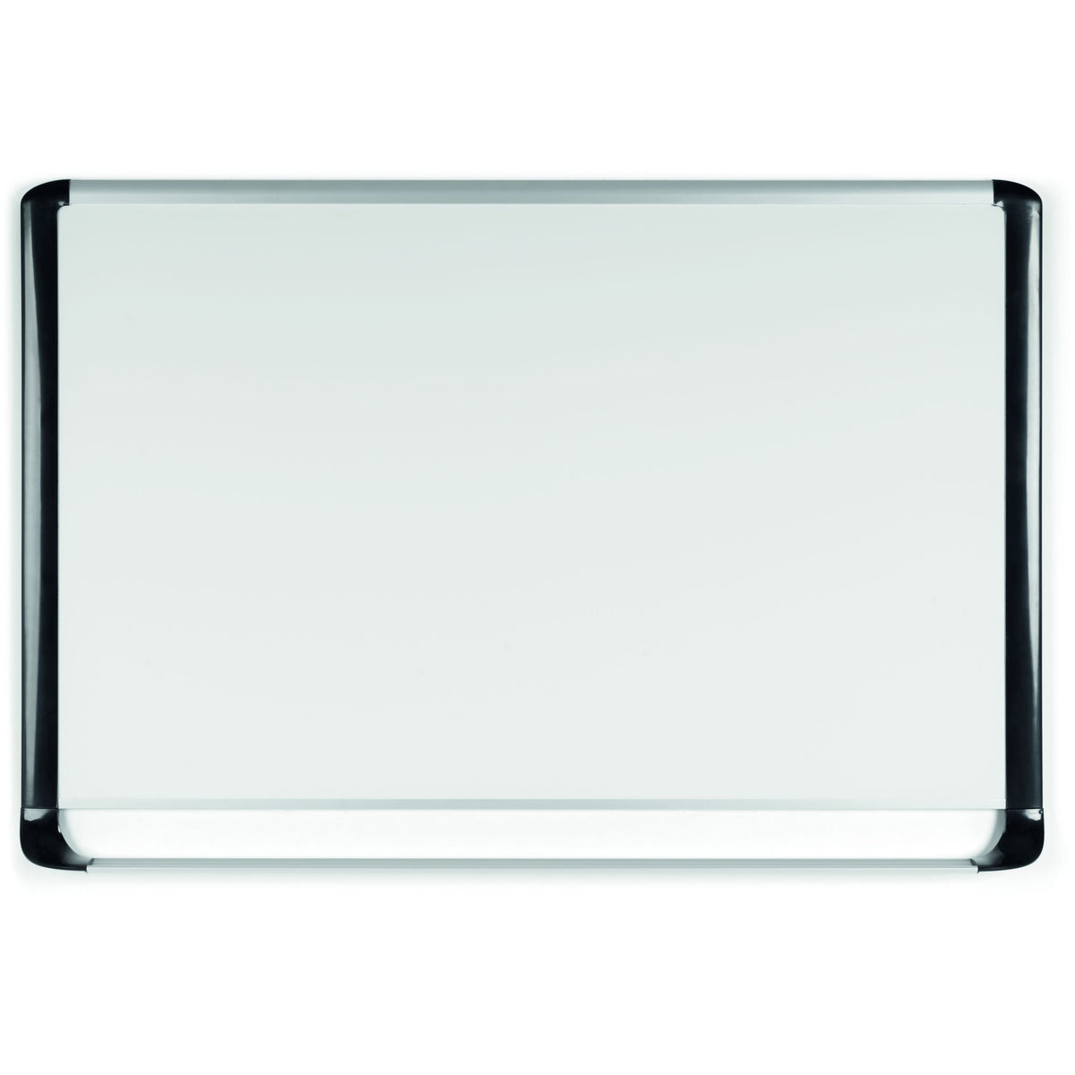 MVI210401 MVI Series Magnetic Porcelain Dry Erase Board, Easy Clean, Scratch Resistant Wall Mounting Whiteboard, 48" x 96", Black Frame by MasterVision