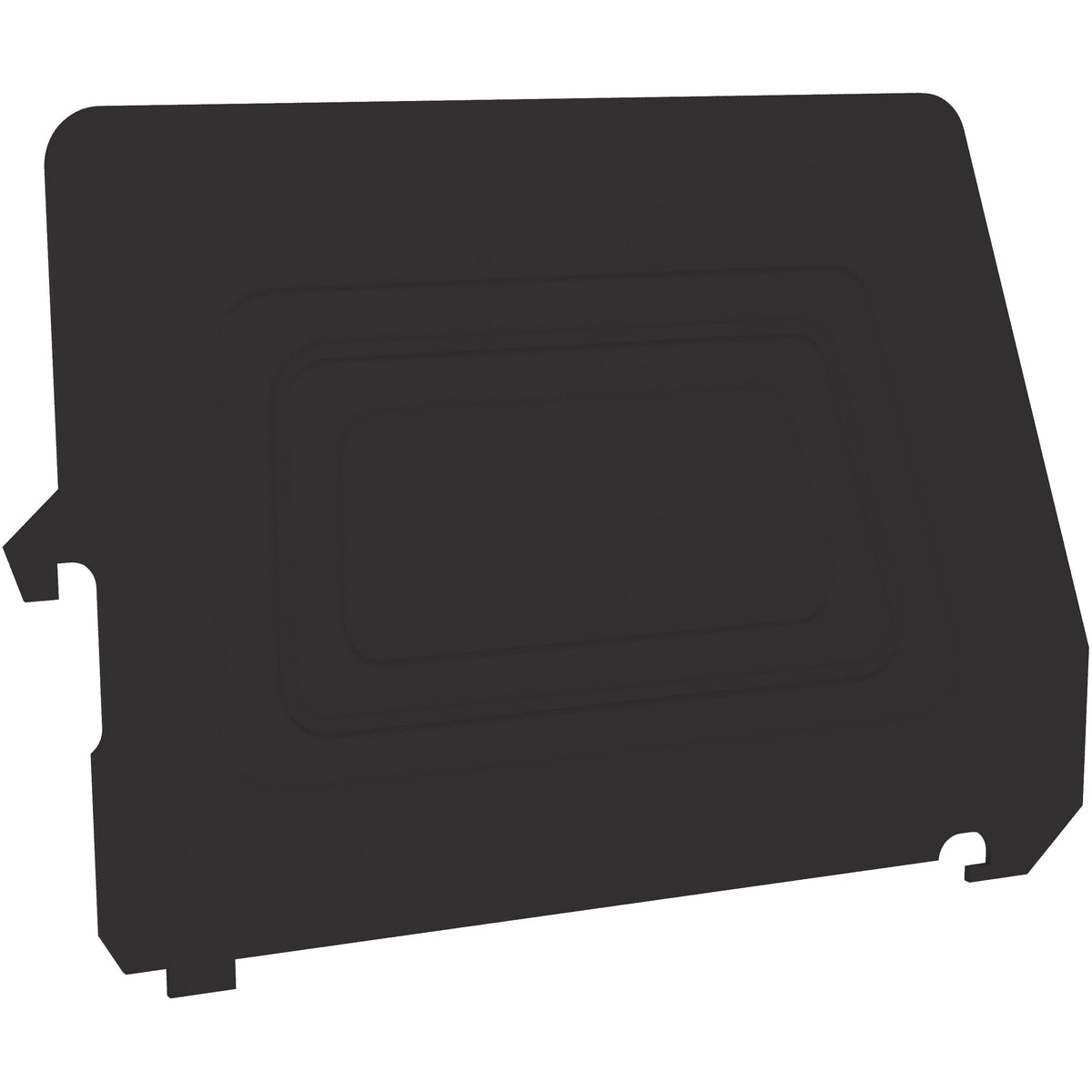 Tennsco 8" High Plastic Divider for Fixed Shelf File, PD-1108