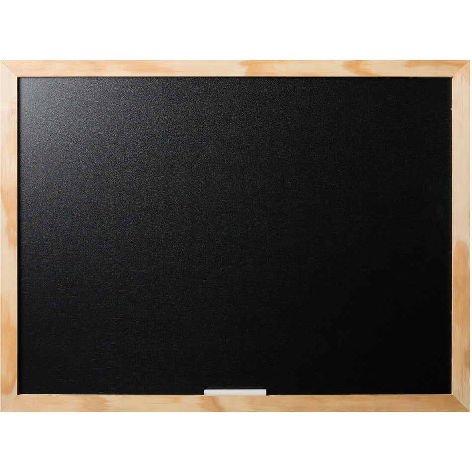 PM07010119 Black Chalk Board, 24" x 36", Pine Wood Frame, Wall Mount Kit Included, Great with Chalk & Liquid Chalk Markers by MasterVision